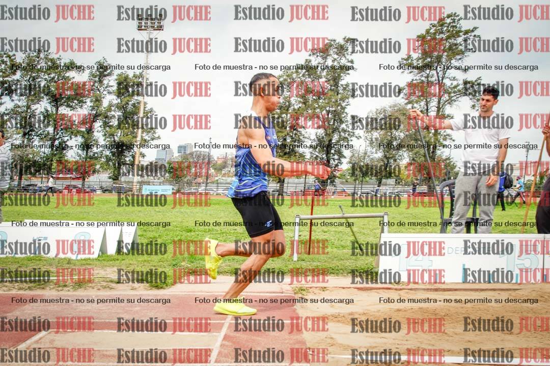 Fotos del salto triple de varones