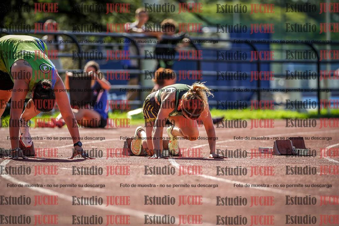 Fotos de los 100 m llanos de mujeres