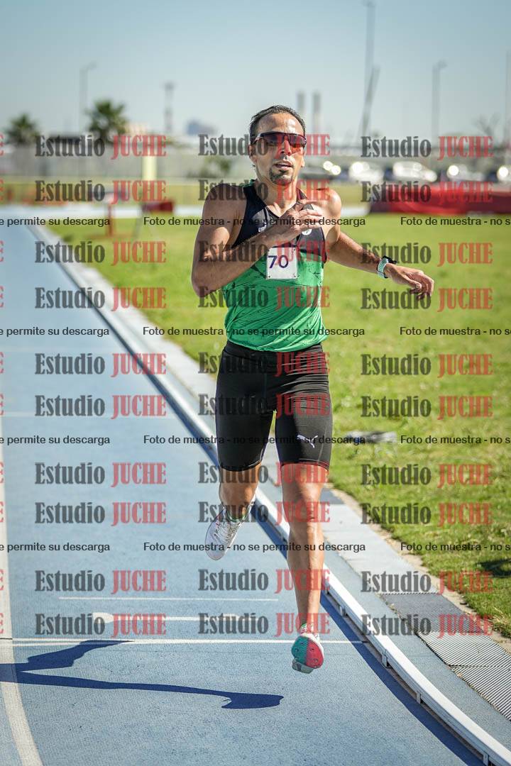 Fotos de los 5000 m de mujeres y varones - serie 1