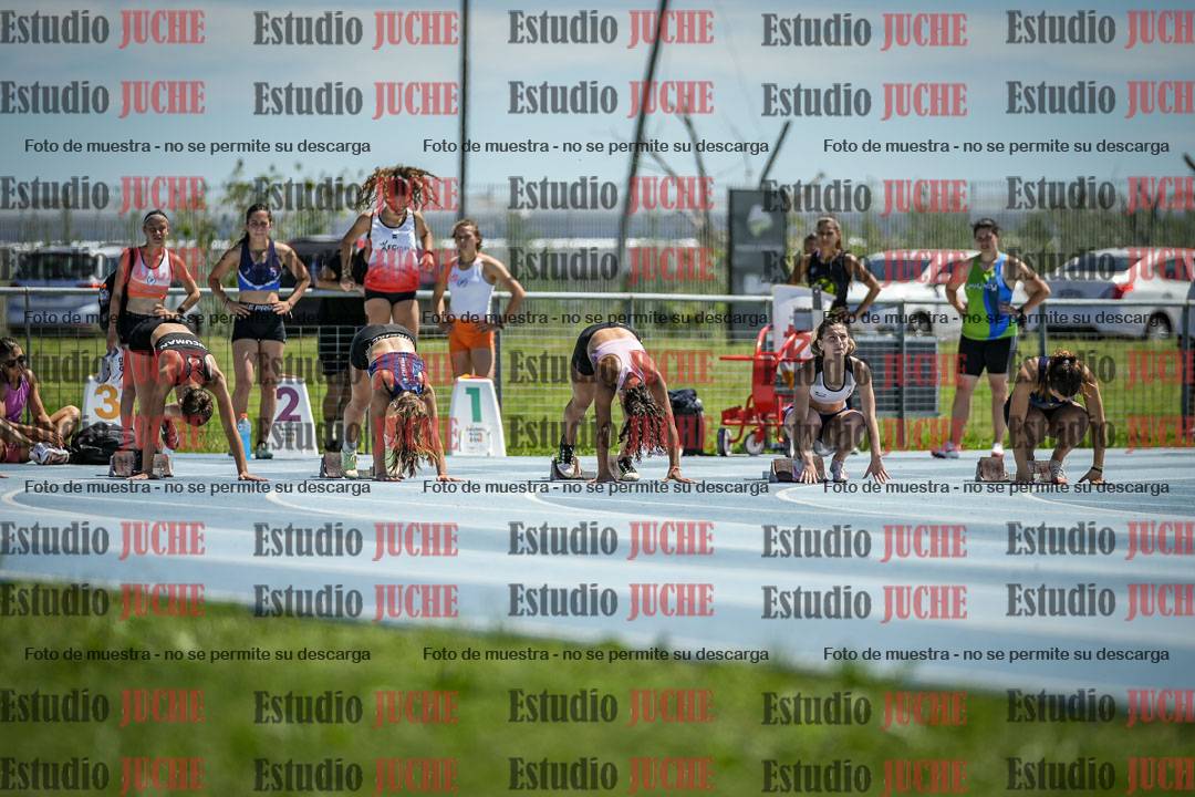 Fotos de los 100 m llanos de mujeres