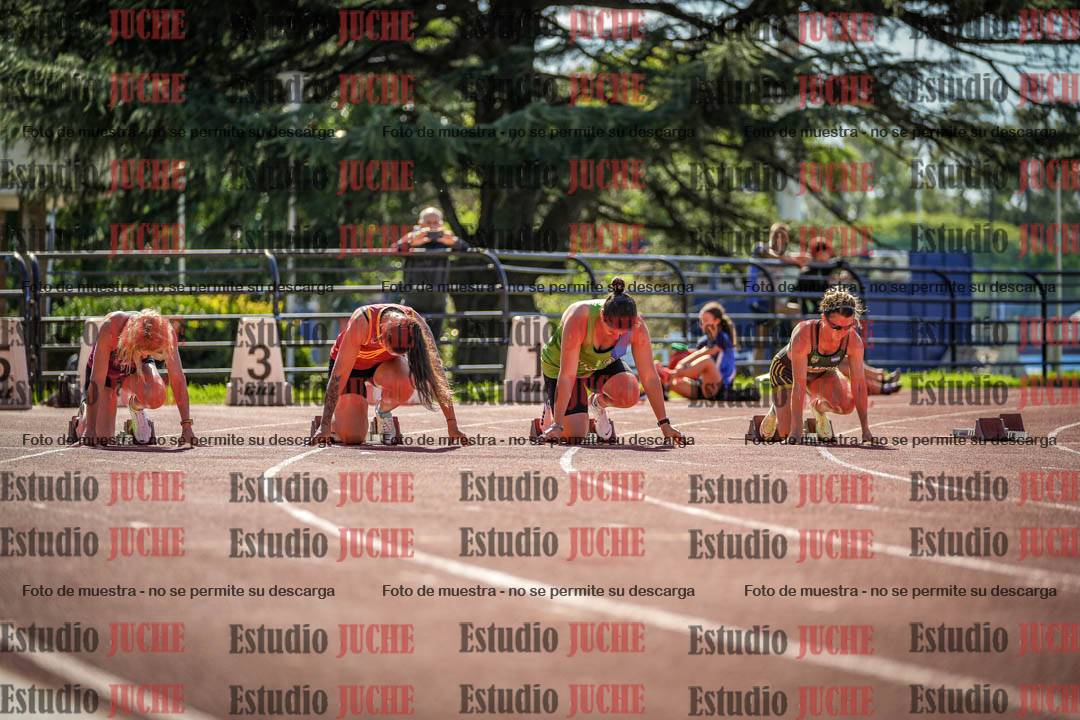 Fotos de los 100 m llanos de mujeres