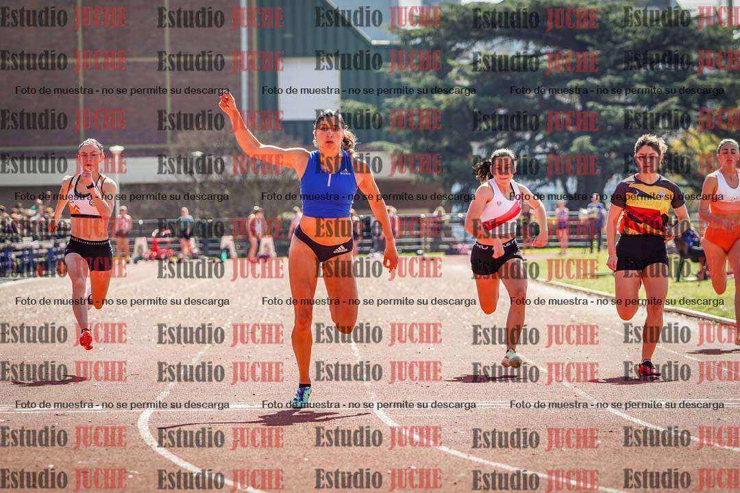 Fotos de los 100 m llanos de mujeres