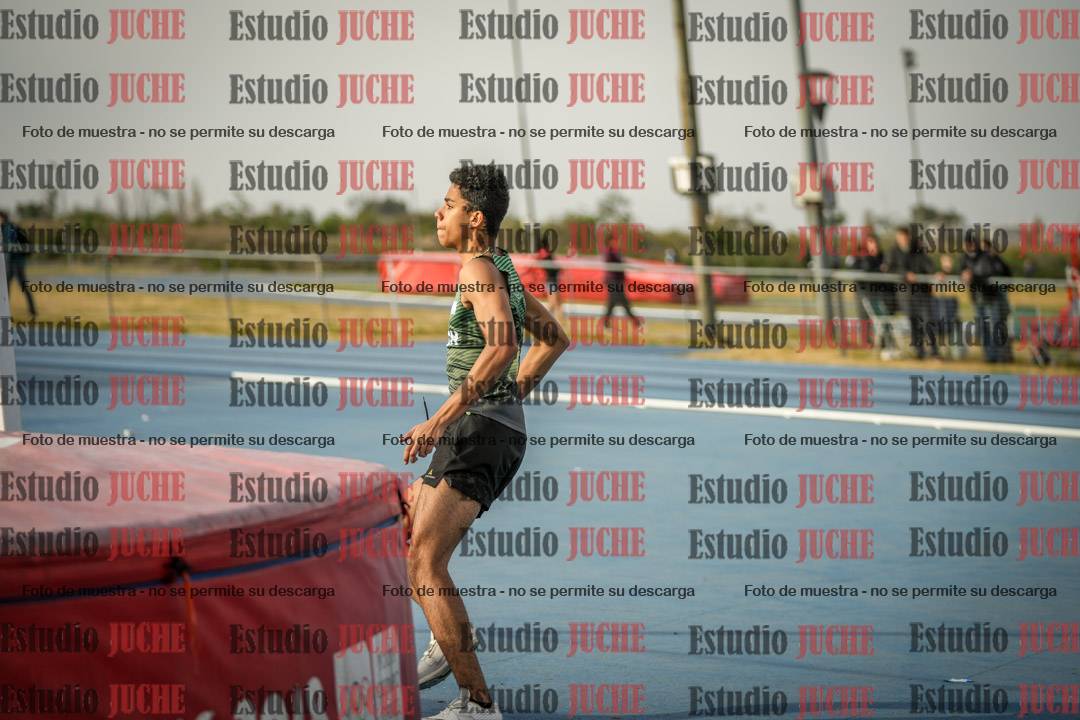 Fotos del salto en alto de varones