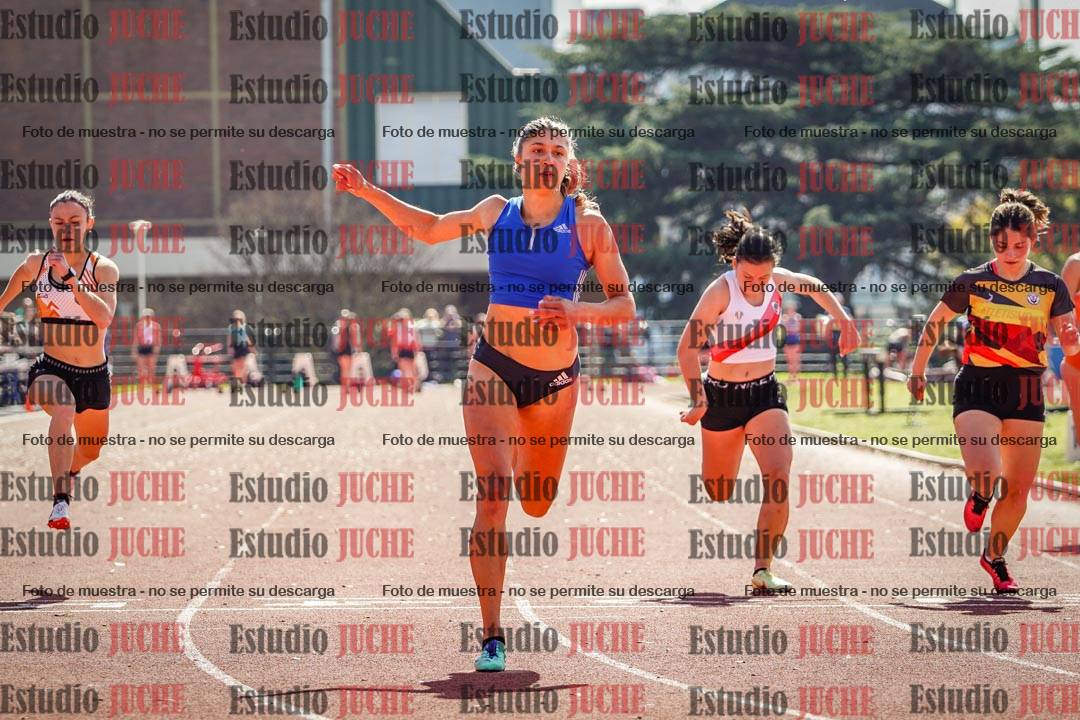 Fotos de los 100 m llanos de mujeres
