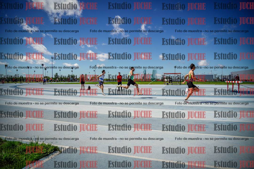 Fotos de los 200 m llanos de varones