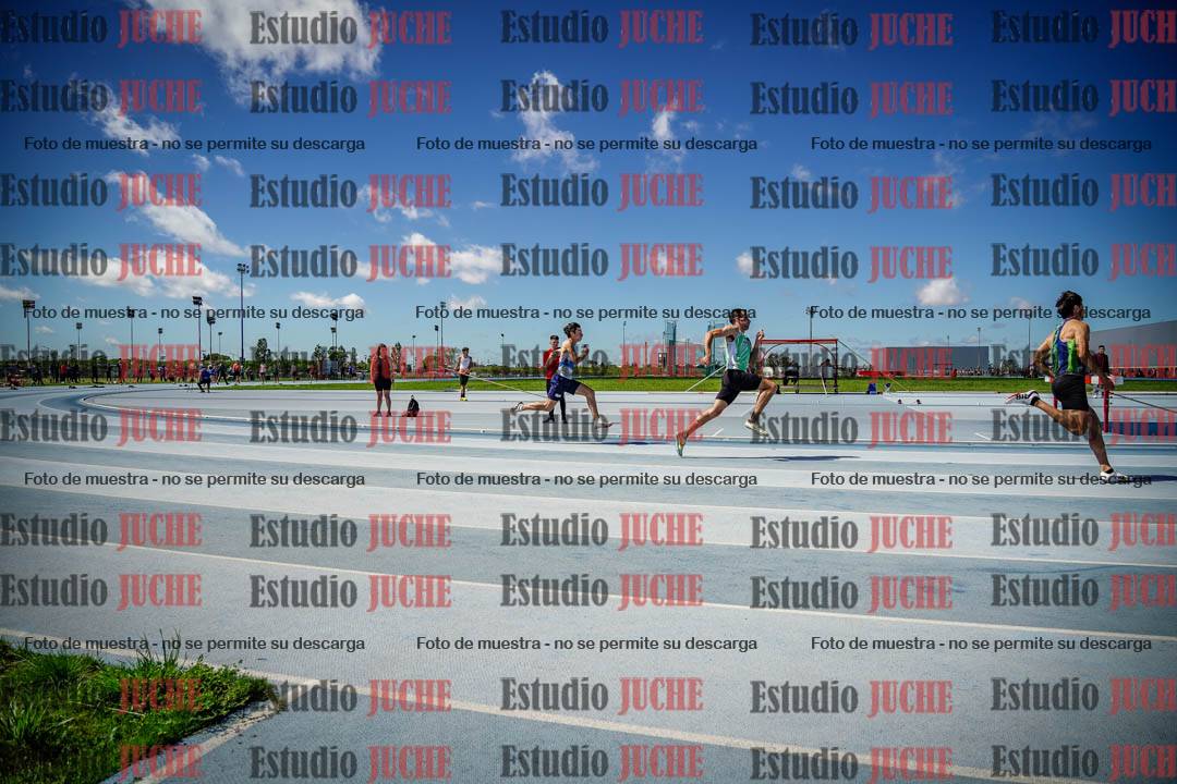 Fotos de los 200 m llanos de varones