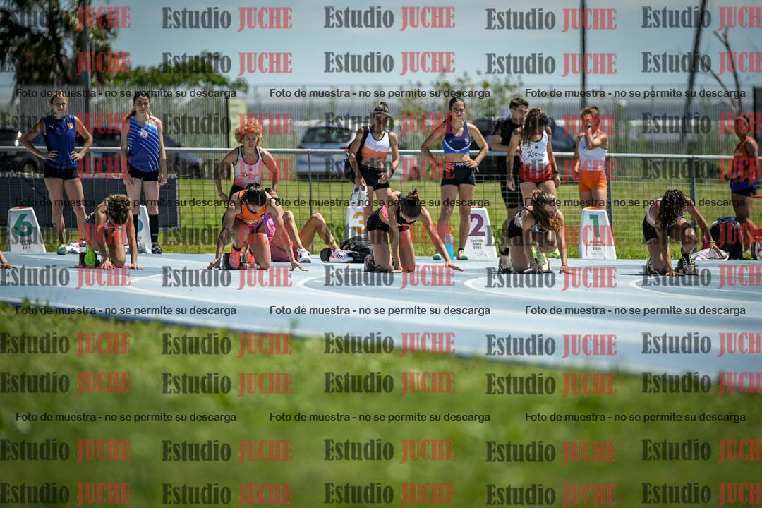Fotos de los 100 m llanos de mujeres