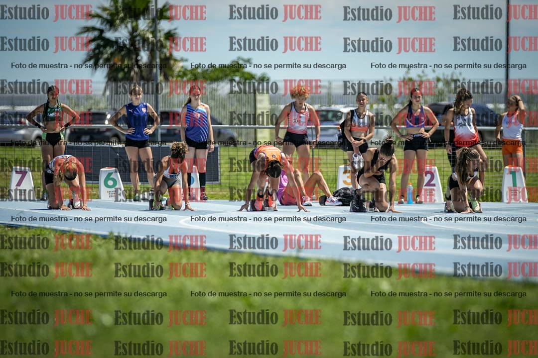 Fotos de los 100 m llanos de mujeres