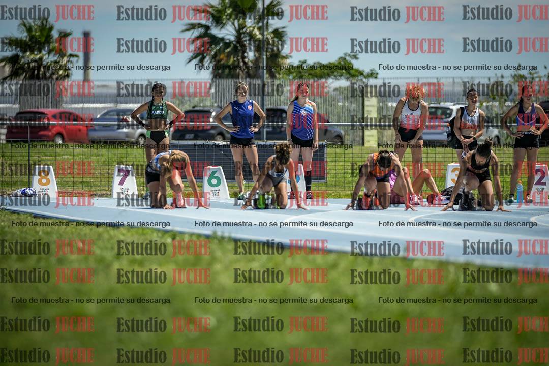 Fotos de los 100 m llanos de mujeres