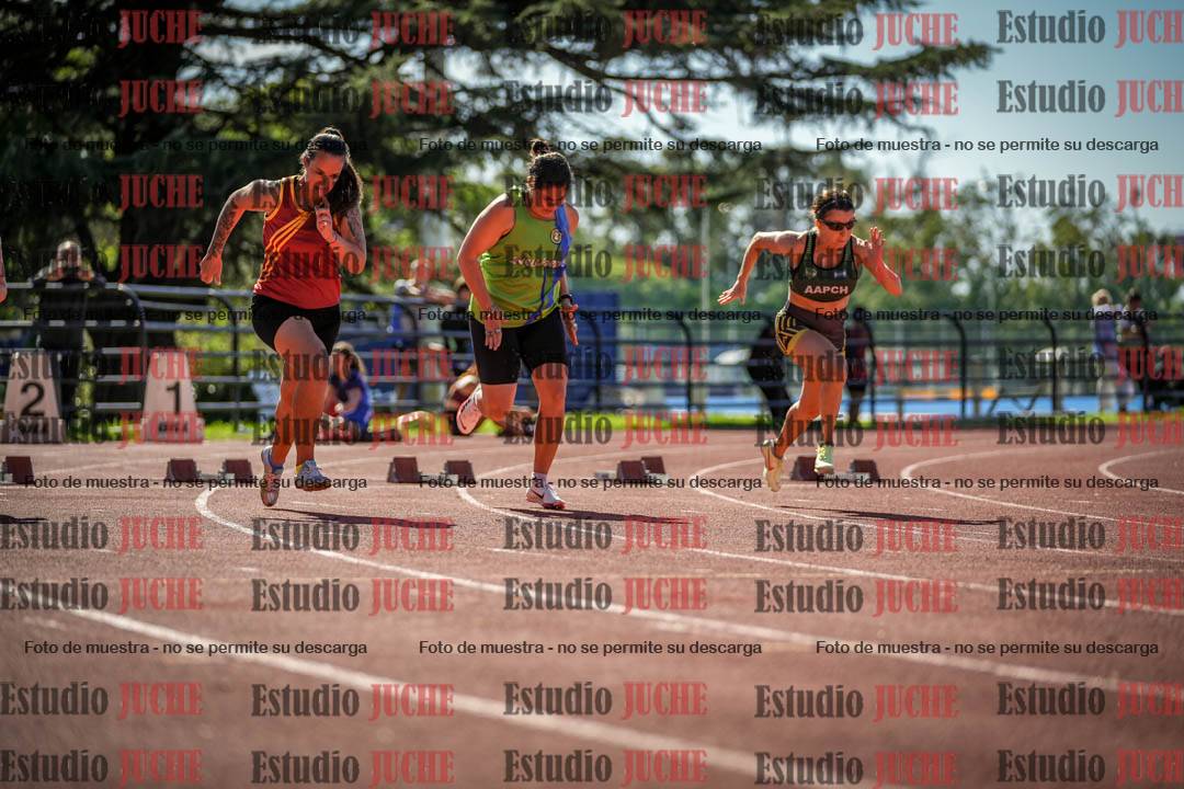 Fotos de los 100 m llanos de mujeres
