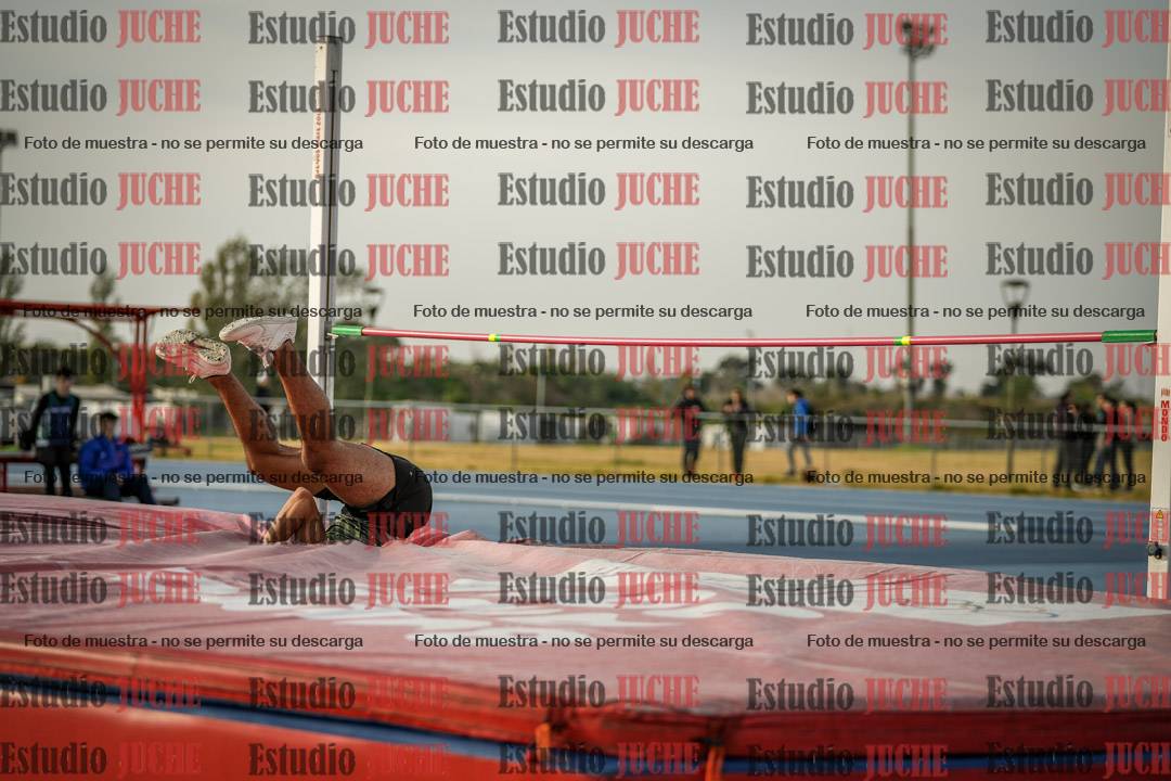 Fotos del salto en alto de varones