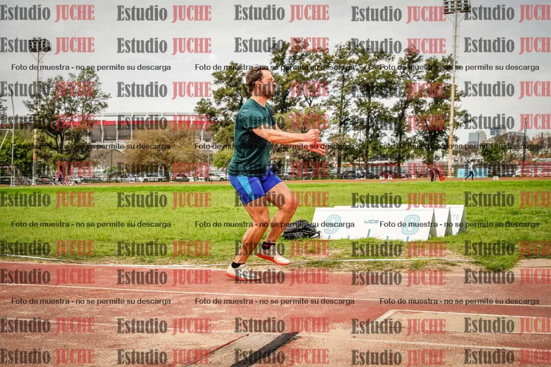Fotos del salto triple de varones