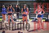 Fotos de los 100 m con vallas de mujeres
