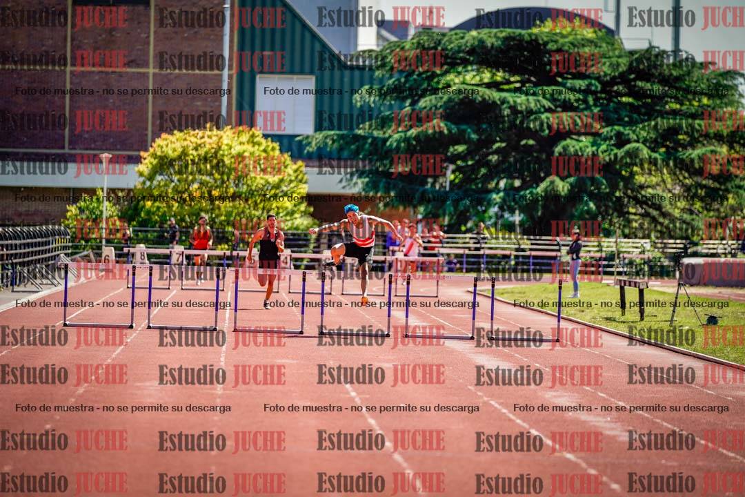 Fotos de los 400 m con vallas de varones
