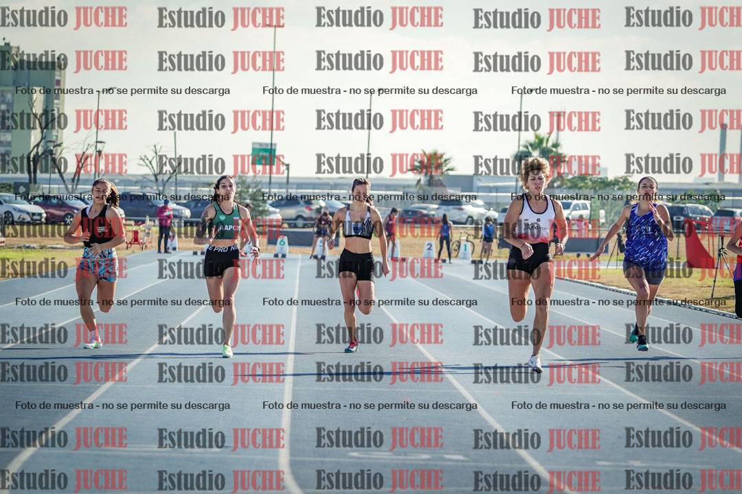 Fotos de los 100 m llanos de mujeres