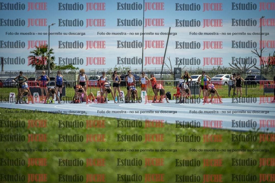 Fotos de los 100 m llanos de mujeres