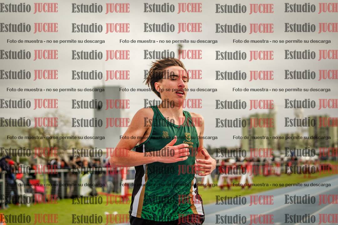 Fotos de los 100 m llanos de varones