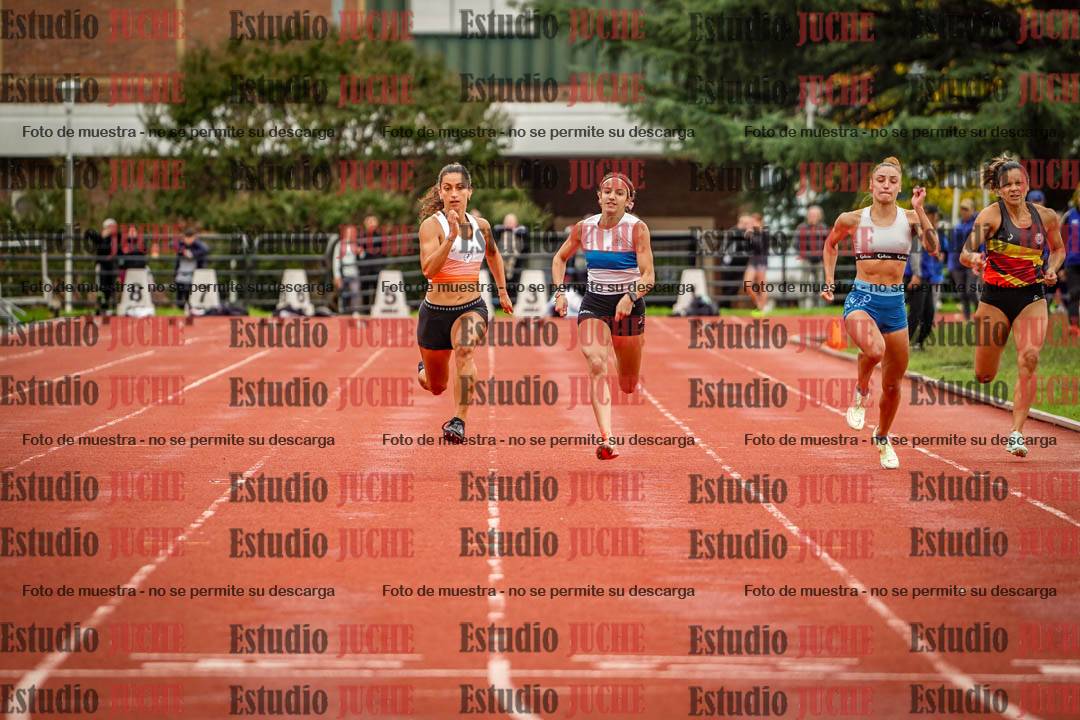 Fotos de los 100 m llanos de mujeres