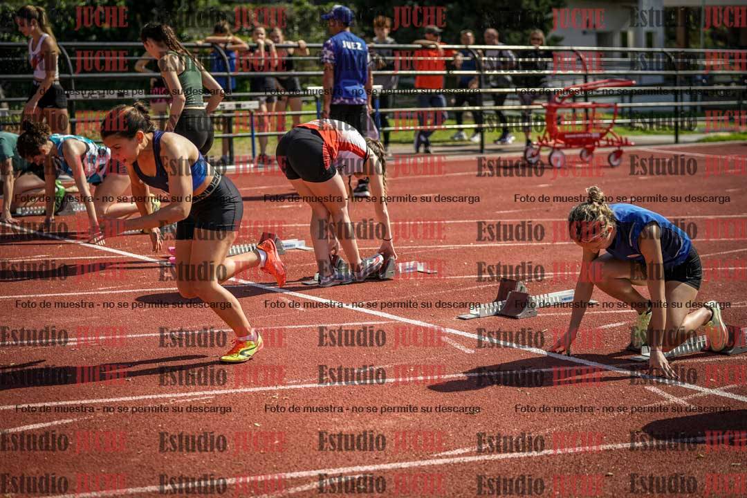 Fotos de los 100 m llanos de mujeres