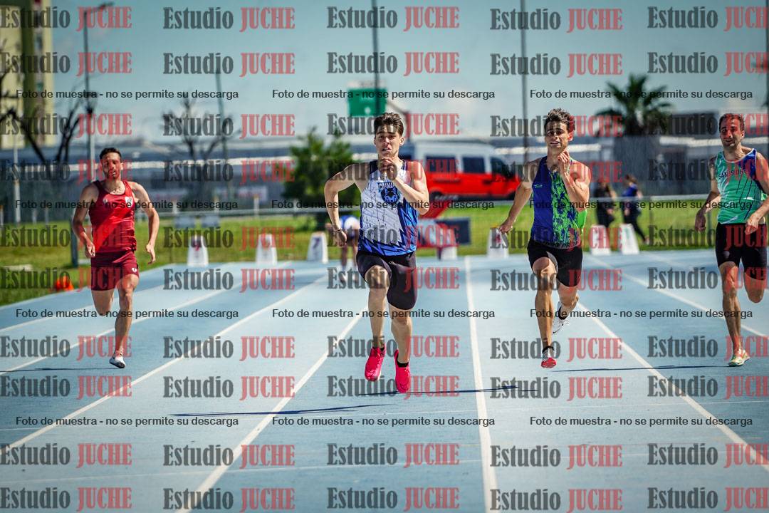 Fotos de los 200 m llanos de varones