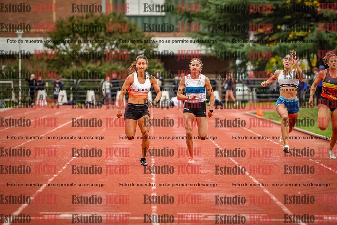 Fotos de los 100 m llanos de mujeres