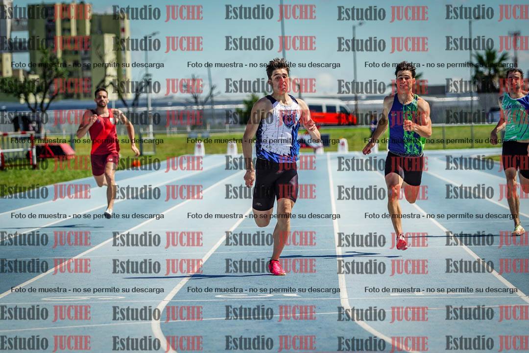Fotos de los 200 m llanos de varones