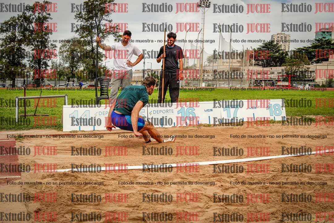 Fotos del salto triple de varones