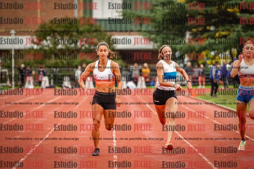 Fotos de los 100 m llanos de mujeres