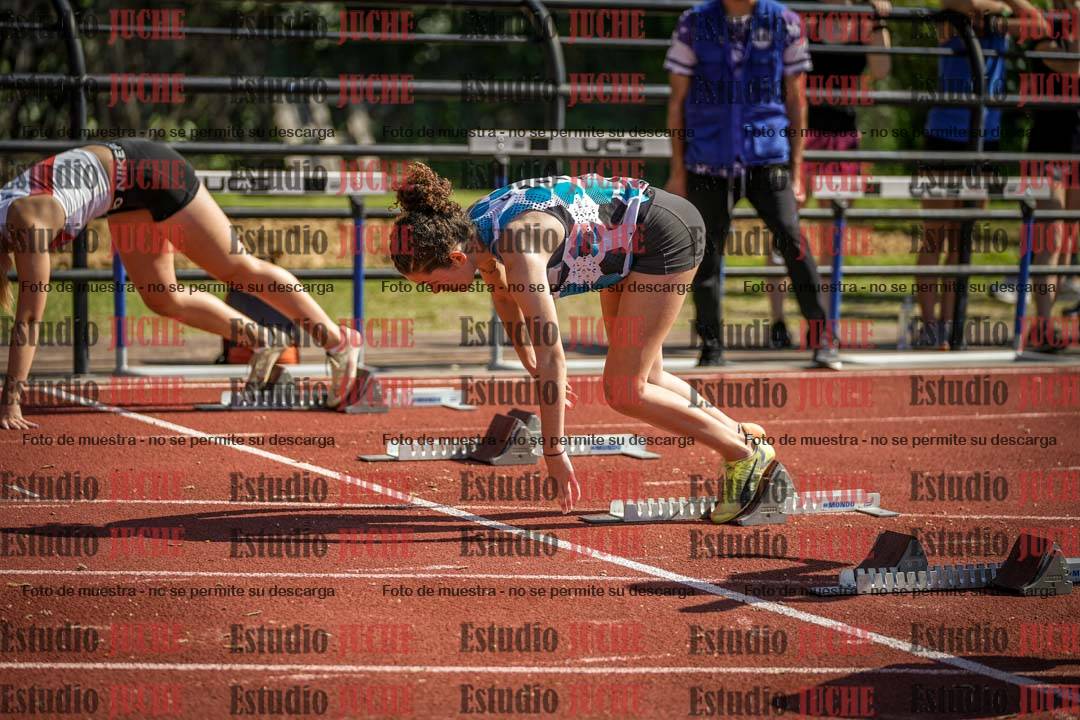 Fotos de los 100 m llanos de mujeres