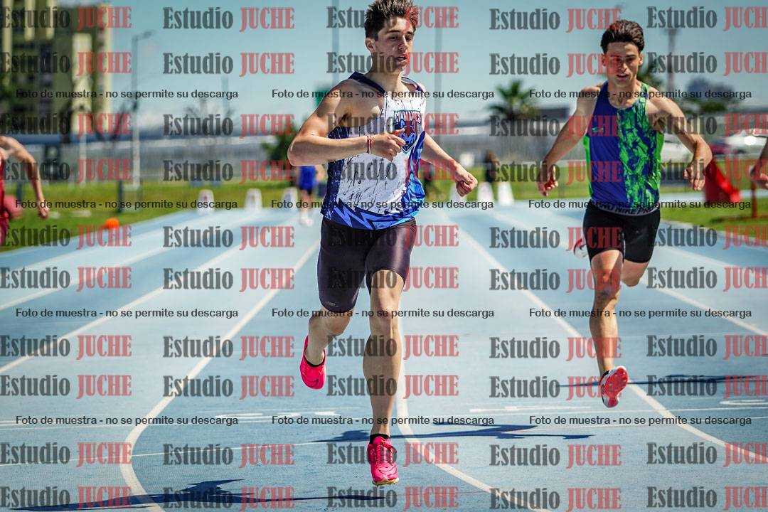 Fotos de los 200 m llanos de varones