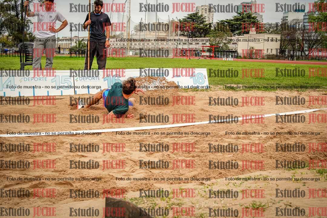 Fotos del salto triple de varones