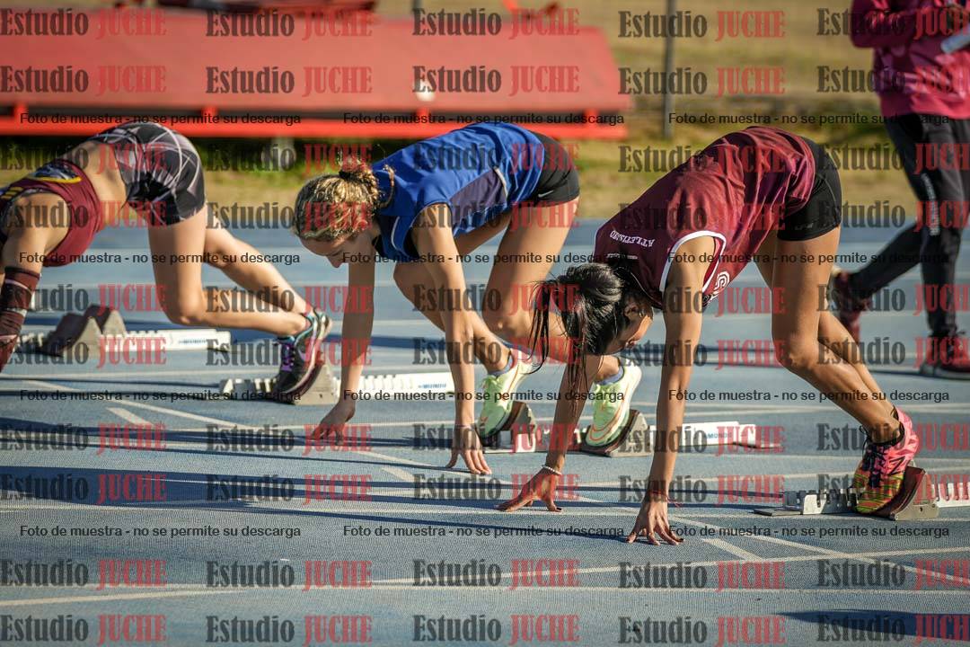 Fotos de los 100 m llanos de mujeres