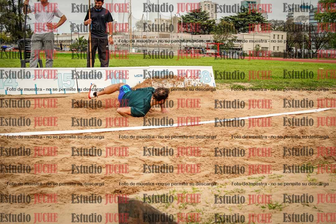 Fotos del salto triple de varones