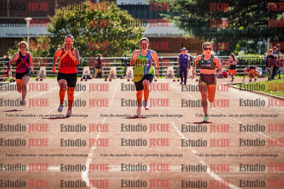 Fotos de los 100 m llanos de mujeres