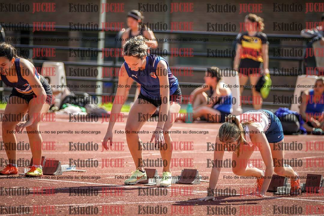 Fotos de los 100 m llanos de mujeres