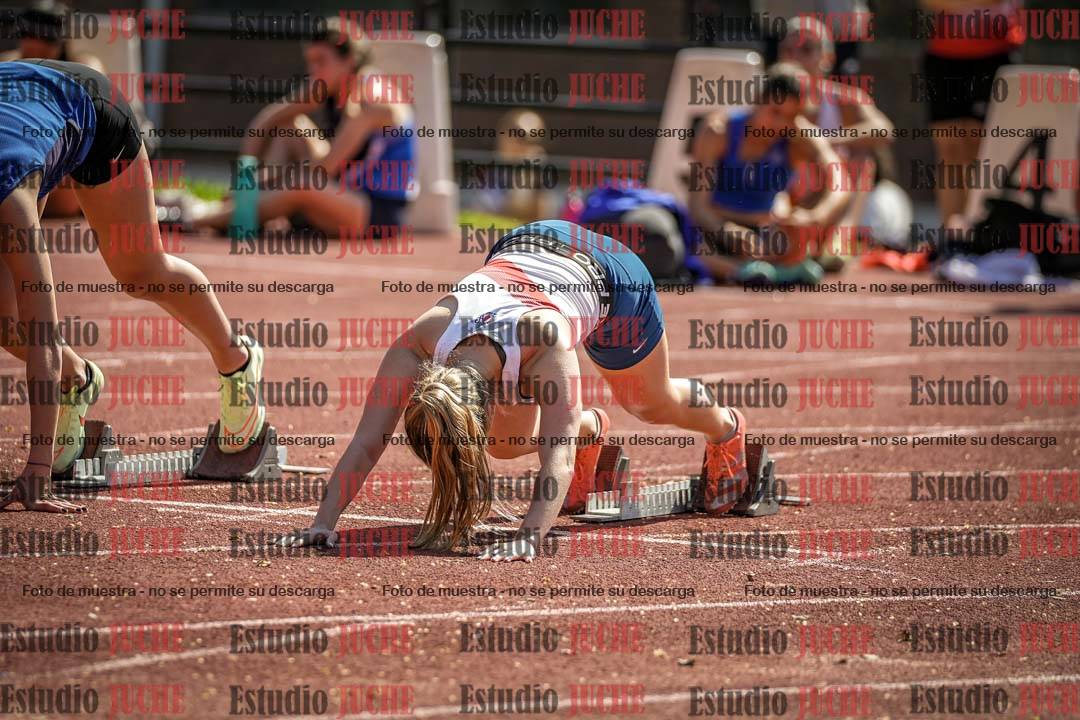 Fotos de los 100 m llanos de mujeres