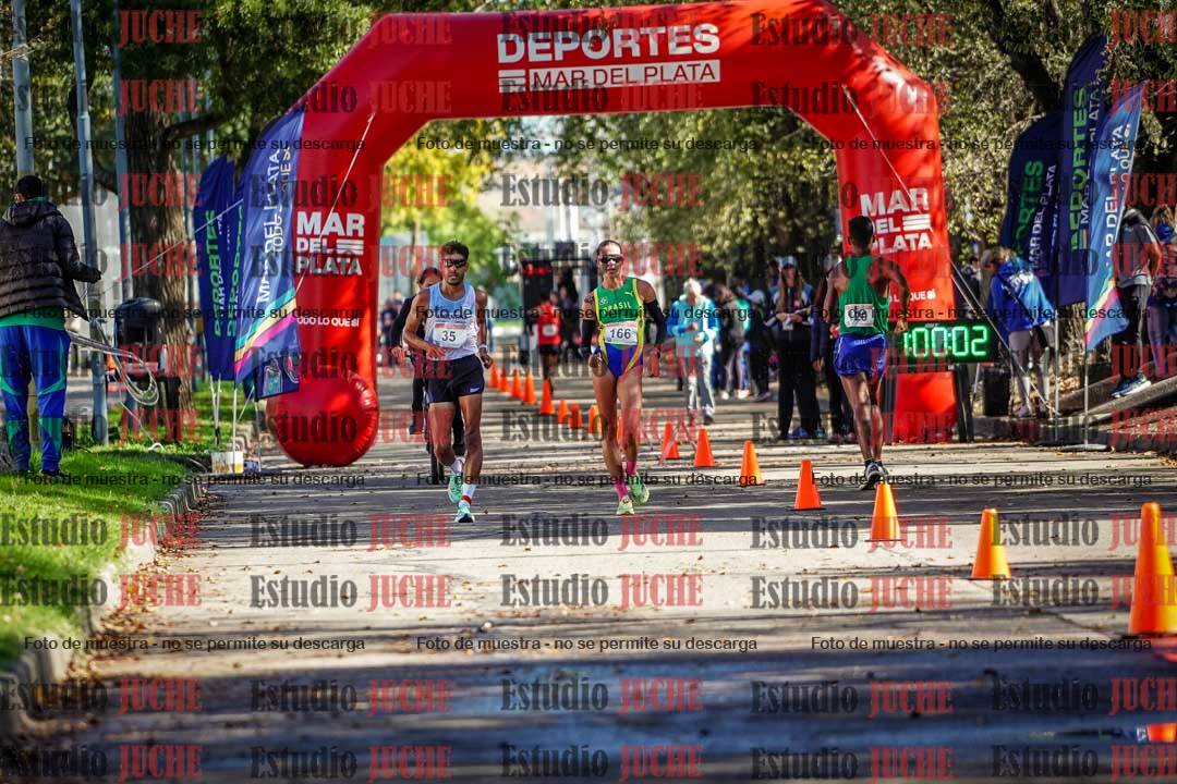 Fotos de los 20.000 m de marcha atlética de mujeres y varones