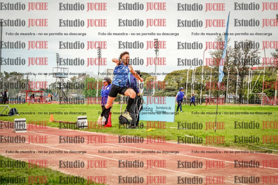Fotos del salto triple de varones