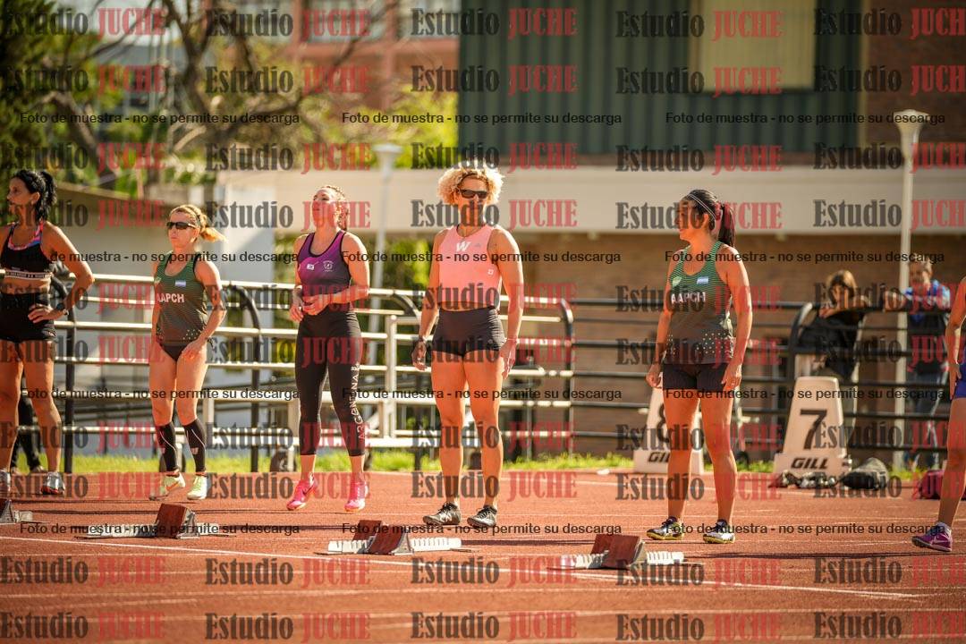 Fotos de los 100 m llanos de mujeres