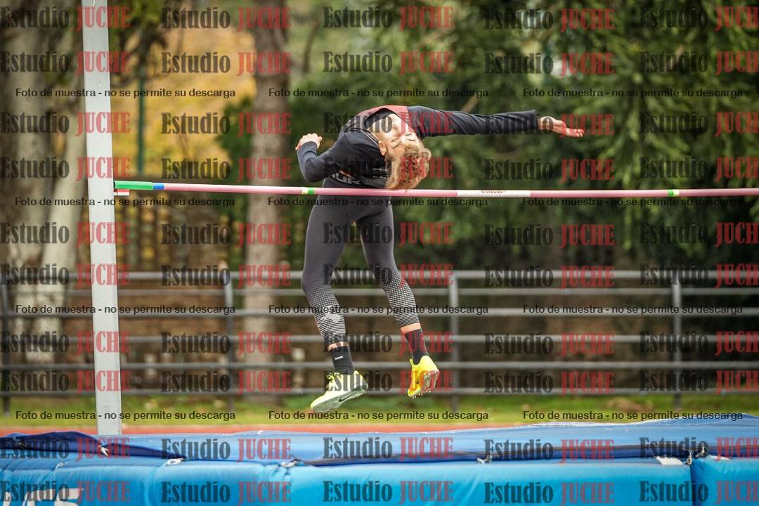 Fotos del salto en alto de varones