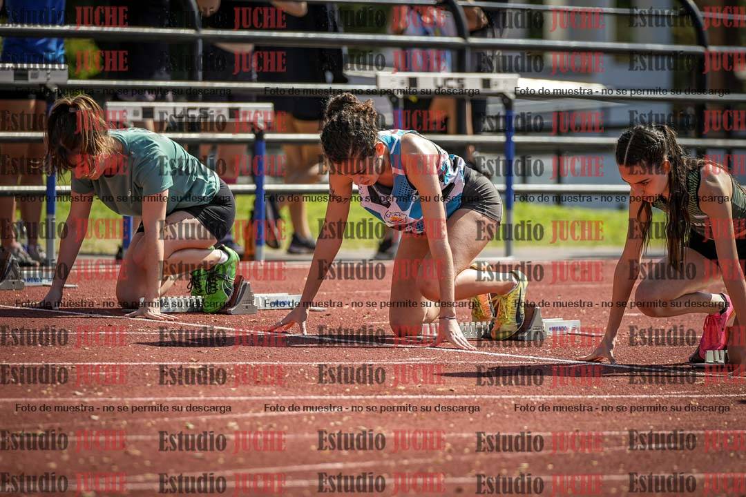 Fotos de los 100 m llanos de mujeres
