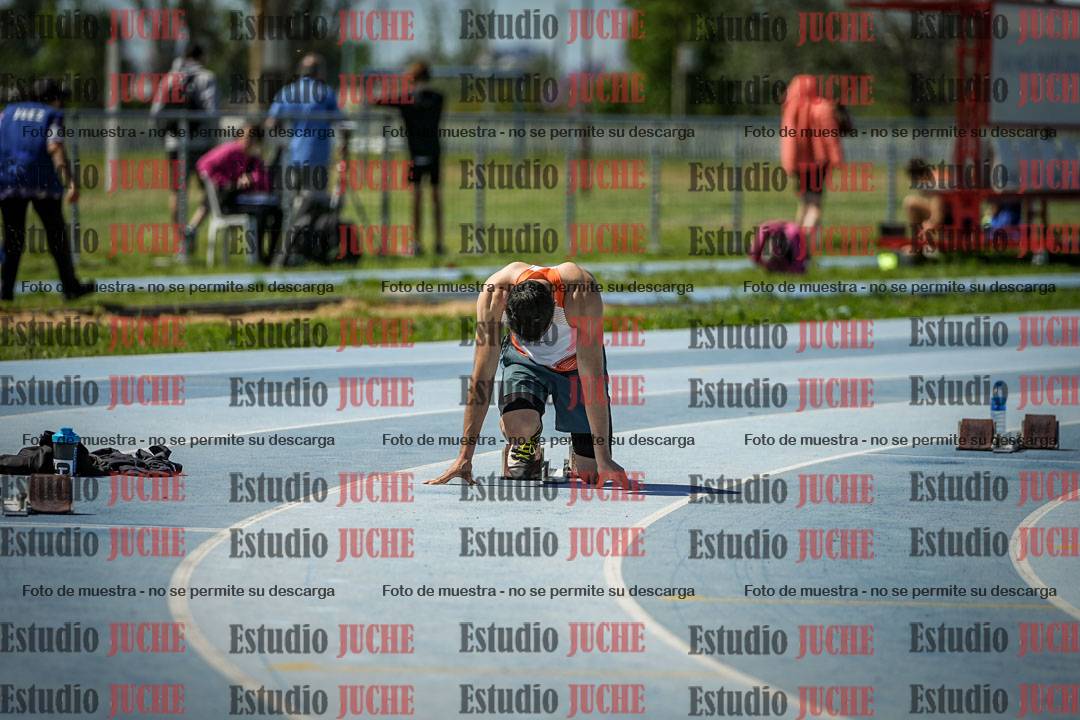 Fotos de los 200 m llanos de varones