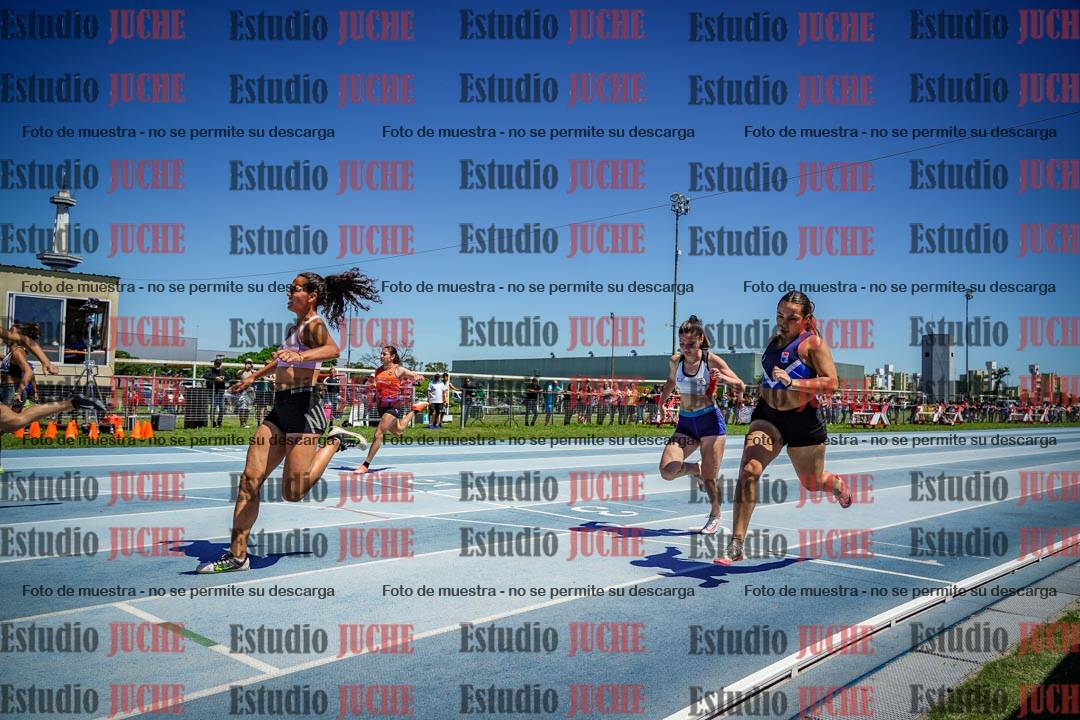 Fotos de los 100 m llanos de mujeres