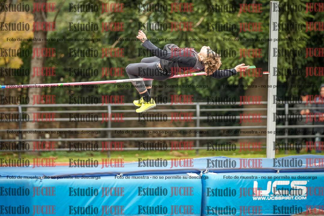 Fotos del salto en alto de varones