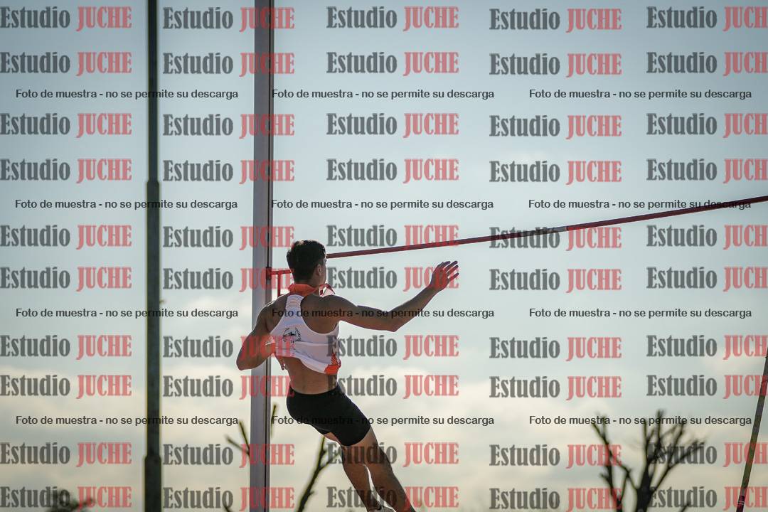 Fotos del salto con garrocha de mujeres y varones