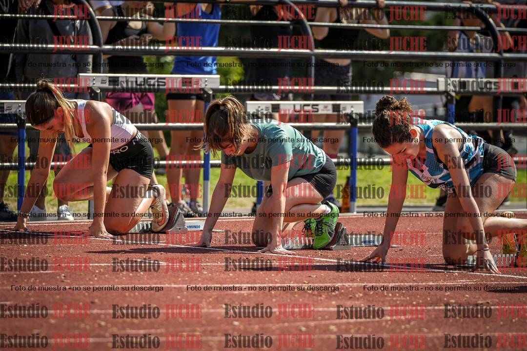 Fotos de los 100 m llanos de mujeres