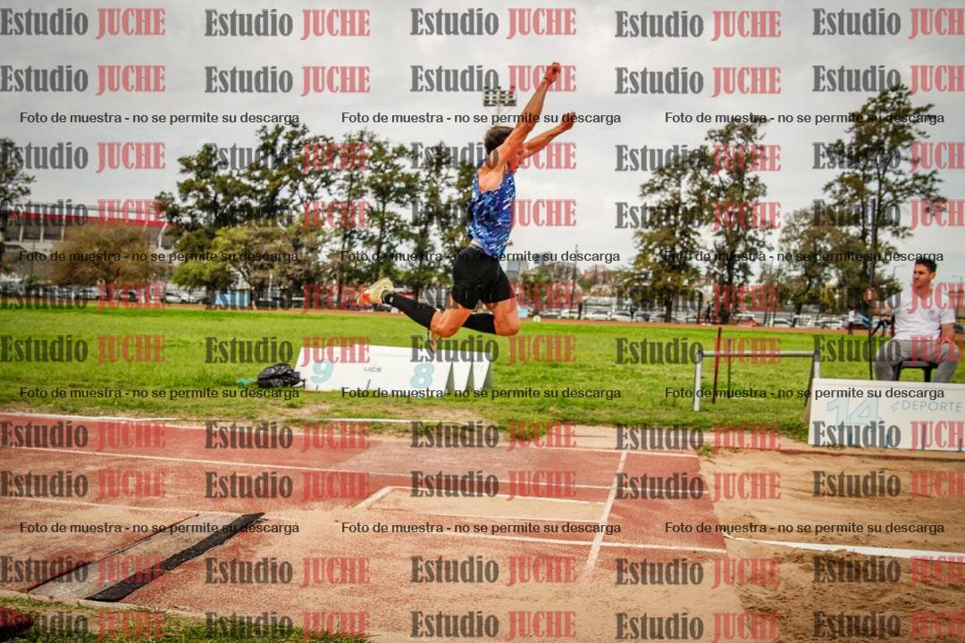 Fotos del salto triple de varones