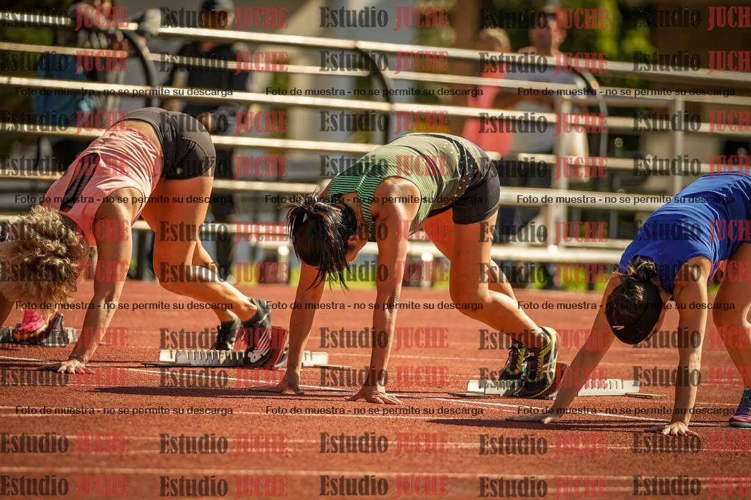 Fotos de los 100 m llanos de mujeres