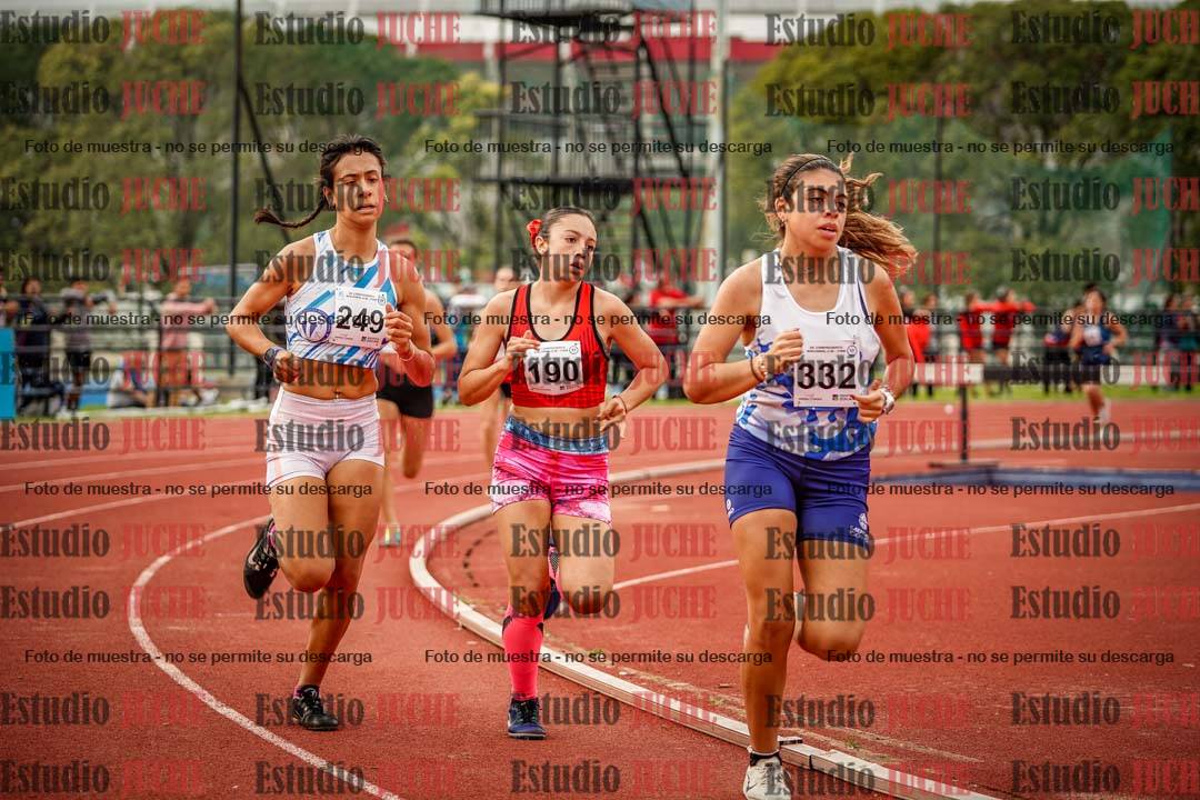 Fotos de los 1500 m de mujeres
