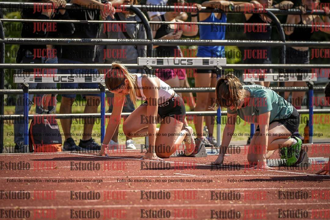 Fotos de los 100 m llanos de mujeres